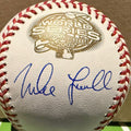 Mike Lowell Autographed 03 World Series Baseball (JSA)