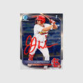 JJ Wetherholt 1st Bowman Chrome Auto (Red)