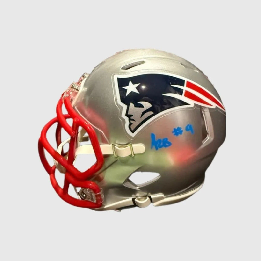Kayshon Boutte Autographed Mini Helmet