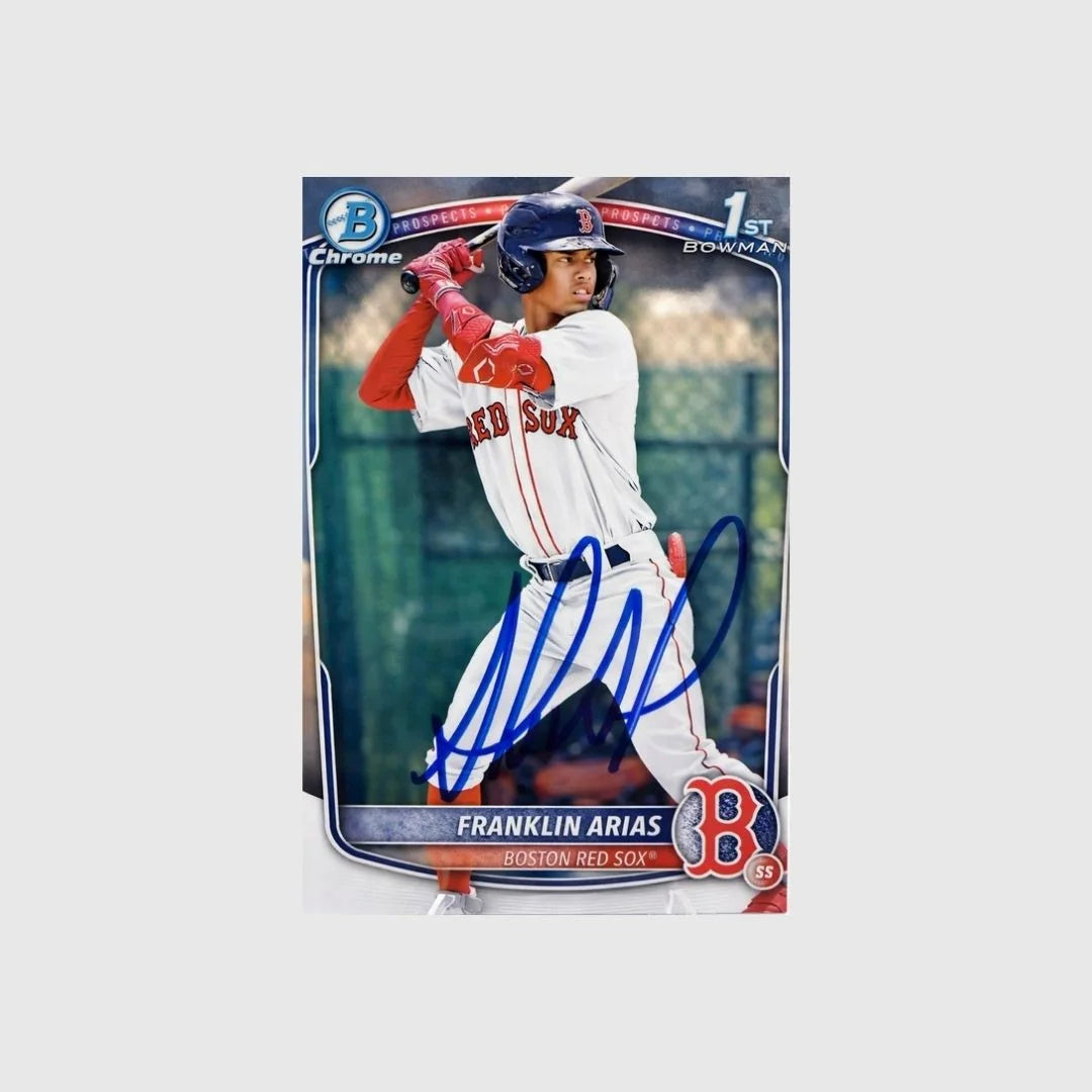 Franklin Arias 1st Bowman Chrome Auto